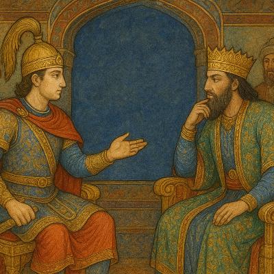 روایت نبرد سوم اسکندر و دارا ۱۰۲