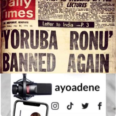 The Yoruba - Are we on course?