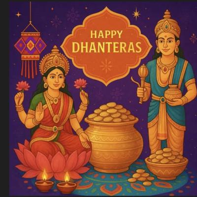 Episode 95 – 'Blessings of Goddess Lakshmi - Story of Dhanteras/ Dhanatrayodashi' Episode 95 – 'Blessings of Goddess Lakshmi - Story of Dhanteras/ Dhanatrayodashi'