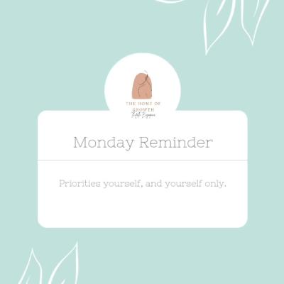 10. On self love: Prioritie yourself and yourself only