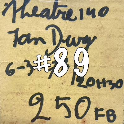 #89 Over Ian Dury & the Blockheads in Theatre 140 Brussel (1978) met Guy Swinnen