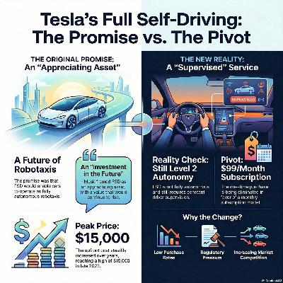 The End of the Appreciating Asset: Tesla’s FSD Pivot