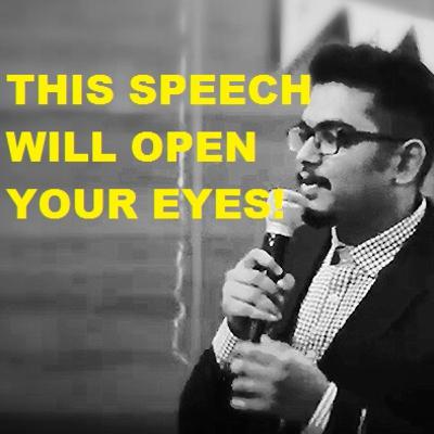 This motivational speech by an Indian student will open your eyes!
