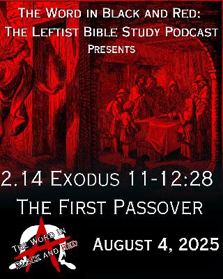 Bonus: The First Passover (with the Word in Black and Red)