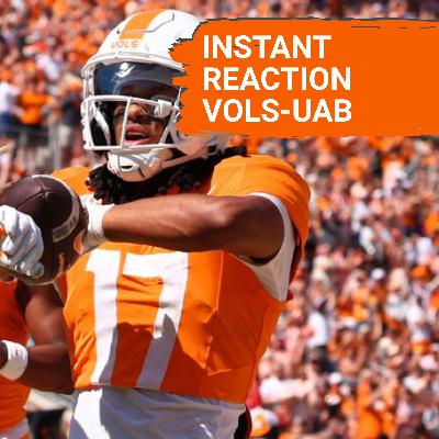 INSTANT REACTION: Joey Aguilar SHINES as Tennessee DEMOLISHES UAB, 56-24