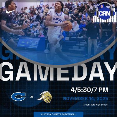 NCHSAA Non-Conference Women's Basketball Clayton Comets VS Knightdale Knights