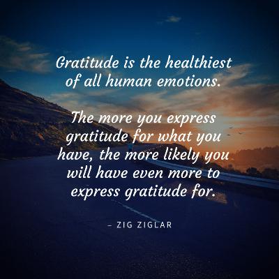 How can being grateful fuel your success?