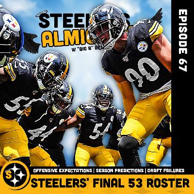 Expectations For The Steelers 53-Man Roster | Episode 67 Expectations For The Steelers 53-Man Roster | Episode 67