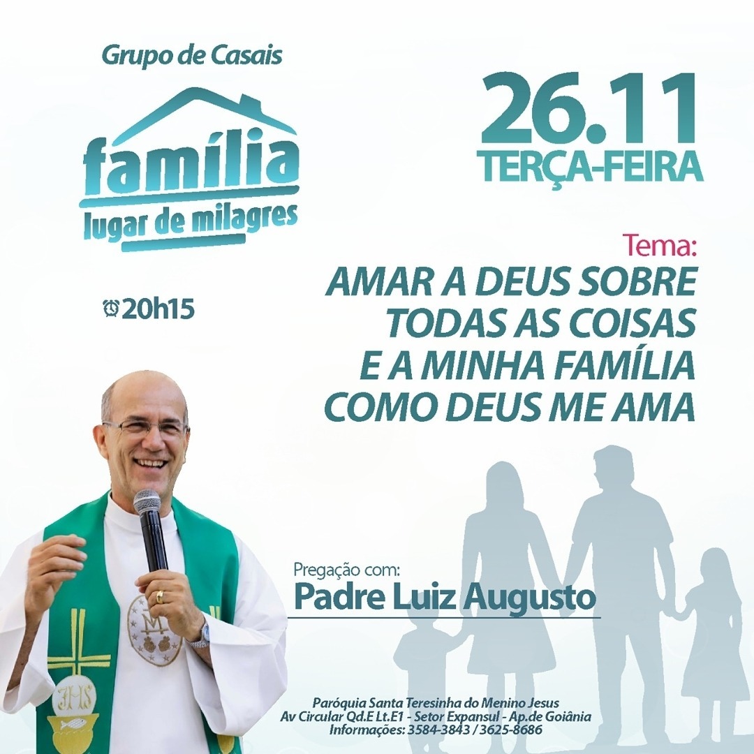 Grupo de Casais Família Lugar de Milagres 2019