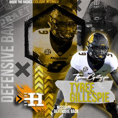 An Inside the Hashes Exclusive Interview with Draft Prospect Mizzou DB Tyree Gillespie