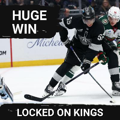 In a game where the LA Kings had to have two points they beat the Wild. Now will they build on it? In a game where the LA Kings had to have two points they beat the Wild. Now will they build on it?