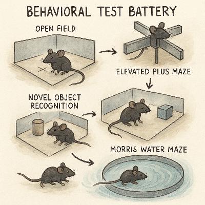 The use of behavioral test batteries: effects of training history