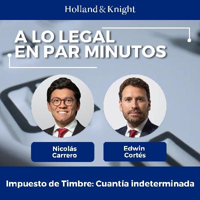 Impuesto de Timbre: Cuantía indeterminada