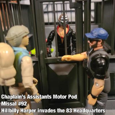 Hillbilly Harper invades the 1983 G.I. Joe Headquarters Hillbilly Harper invades the 1983 G.I. Joe Headquarters