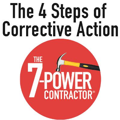 The 4 Steps of Corrective Action The 4 Steps of Corrective Action