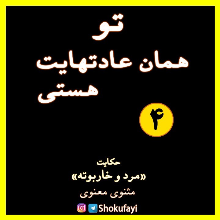 تو همان عادتهایت هستی