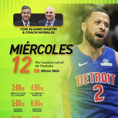 Harrison despedido, los Pistons van en serio, ¡y mucho más! 🏀 LA NBA AL DÍA #3 | Álvaro Martín & Coach Morales