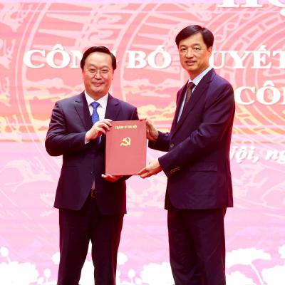 Tin trong nước - Ông Nguyễn Đức Trung được điều động, chỉ định giữ chức Phó Bí thư Thành ủy Hà Nội