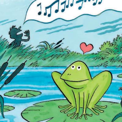 "Comment apprivoiser une grenouille", écrit par Rudy Spiessert.