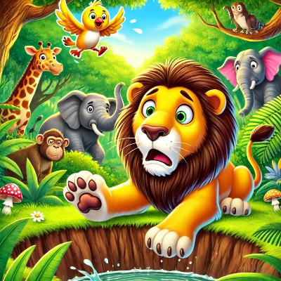 The Lion Who Learned to Listen | A Fun Moral Story for Kids