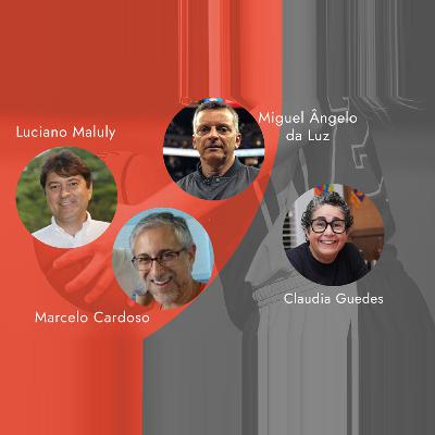 Live - 20/09/2024 - Claudia Guedes conversa com Miguel Ângelo da Luz, Luciano Maluly e Marcelo Cardoso