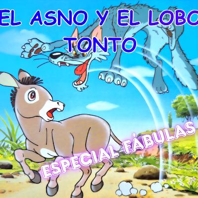 "El asno y el lobo tonto" - CUENTOS Y DIBUJOS INFANTILES PARA NIÑOS EN ESPAÑOL - CUENTACUENTOS Óscar Aguilera