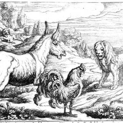 The Ass, the Cock and the Lion The Ass, the Cock and the Lion