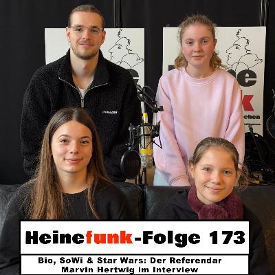 Heinefunk-Folge 173: Bio, SoWi & Star Wars: Referendar Marvin Hertwig im Interview Heinefunk-Folge 173: Bio, SoWi & Star Wars: Referendar Marvin Hertwig im Interview