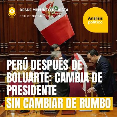🛑 Boluarte fuera, Jerí dentro: el eterno retorno del caos político en Perú