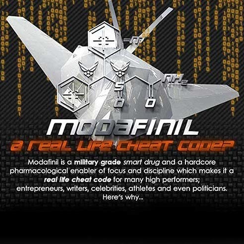 Is Modafinil a real life cheat code? The ultimate lifehack revealed...