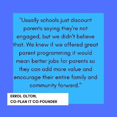 Episode Two: Chatting Families and Community with Errol Olton