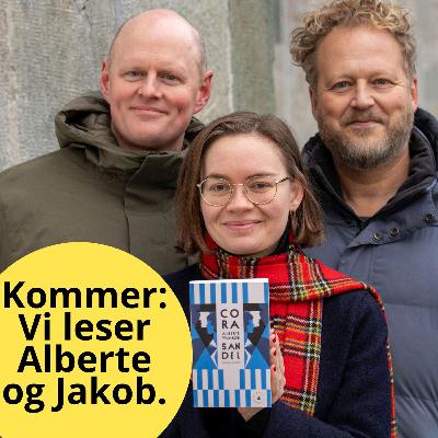 Les Alberte og Jakob sammen med oss