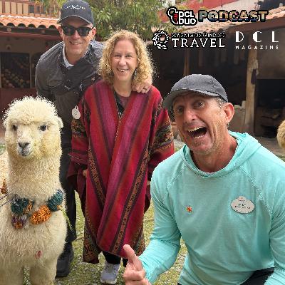 Ep. 587 - Live Bonus Show - Llamas, Legends & Disney Magic: Karen’s Adventures by Disney Trip to Peru!