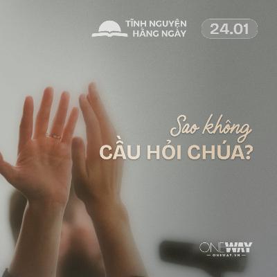 SAO KHÔNG CẦU HỎI CHÚA? | Tĩnh Nguyện Hằng Ngày 24/01/2026 SAO KHÔNG CẦU HỎI CHÚA? | Tĩnh Nguyện Hằng Ngày 24/01/2026