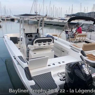 Bayliner Trophy 20 et 22 - 9 minutes de présentation privée !!