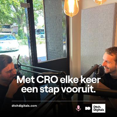 Elke keer weer een stap vooruit, maak kennis met CRO Elke keer weer een stap vooruit, maak kennis met CRO