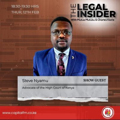 Steve Nyamu, Advocate of The High Court of Kenya, on The Legal Insider