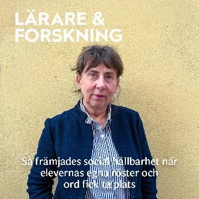 30. Så främjades social hållbarhet när elevernas egna röster och ord fick ta plats