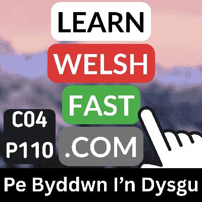 c04p110 (s04e110) - Pe Byddwn I'n Dysgu (If I Were To Learn)
