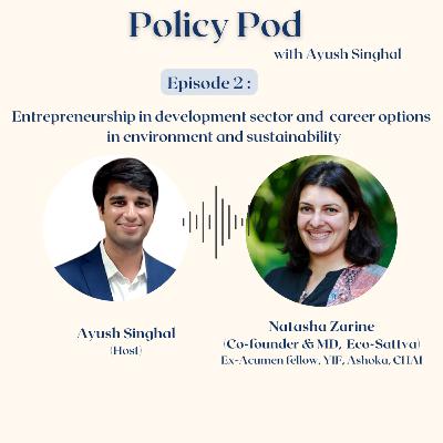 Entrepreneurship in Development Sector and Career Options in Environment and Sustainability Entrepreneurship in Development Sector and Career Options in Environment and Sustainability