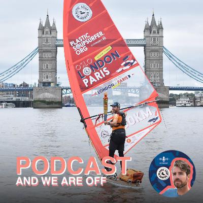 Londen-Parijs 2 | And we are off! - Windsurfen van Towerbridge naar Eiffeltoren #27