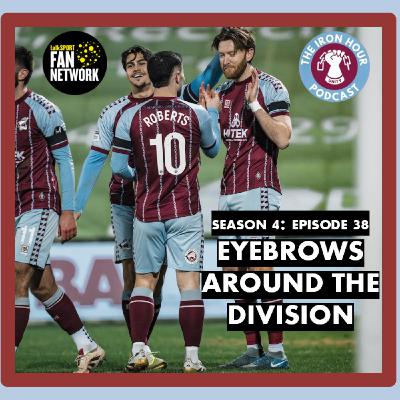 Eyebrows around the division Eyebrows around the division
