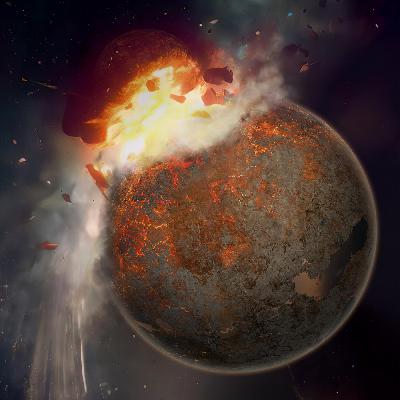 Rätsel um den Mond gelöst? - So ist er aus Theia entstanden