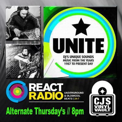 CJ's Vinyl Vault - 5/10/17 - House Music - React Radio UK CJ's Vinyl Vault - 5/10/17 - House Music - React Radio UK