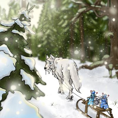 Im zauberhaften Winterwald