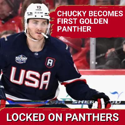 GOLDEN: Matthew Tkachuk, the first Golden Panther! Florida Native Jack Hughes with the Golden Goal!