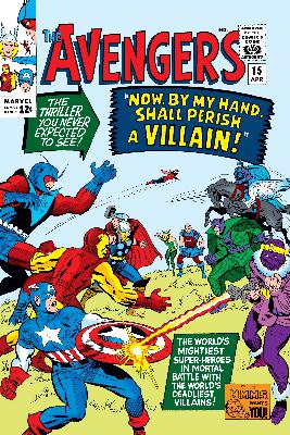 E192: Superhero branding, branding, and re-branding (Avengers #15) -- April 1965