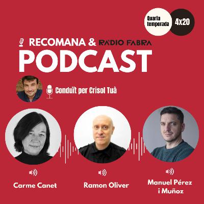 4X20. TRES CÍTRICS amb Carme Canet, Ramon Oliver i Manuel Pérez i Muñoz. Conduït per Crisol Tua