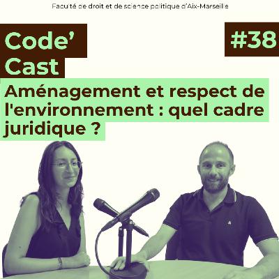 #38 Code'Cast : Aménagement et respect de l'environnement : quel cadre juridique ?