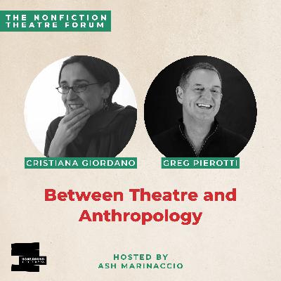 Between Theatre and Anthropology Between Theatre and Anthropology